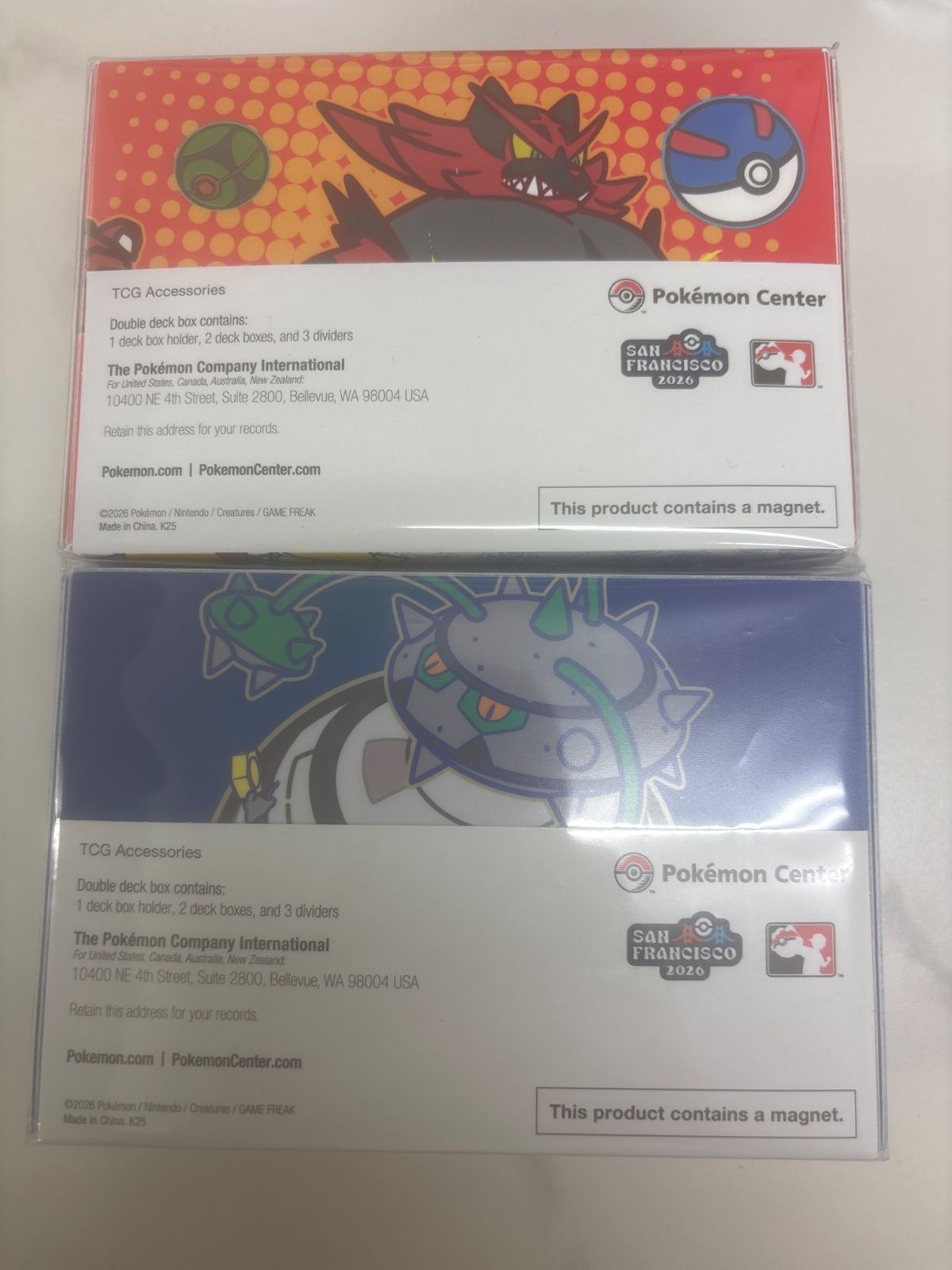 WCS2026 サンフランシスコ限定 ダブルデッキケース 2種セット - メルカリ