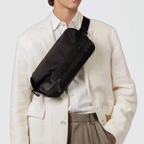 未使用保管品 土屋鞄 CORDURA ECO クロスボディバッグ 軽量 ブラック