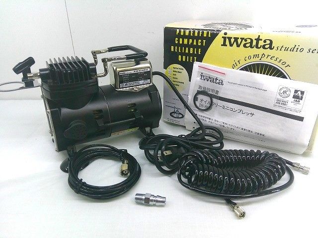 26g-978x【中古】iwata ｱﾈｽﾄ岩田株式会社　ｵｲﾙﾌﾘｰ　ﾐﾆｺﾝﾌﾟﾚｯｻｰ　ｽﾌﾟﾘﾝﾄｼﾞｪｯﾄ　IS-800