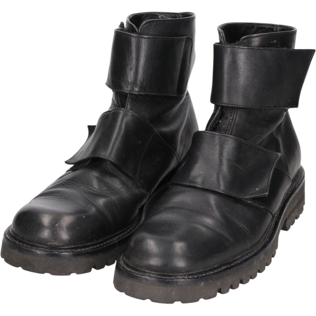 古着 トラサルディ TRUSSARDI ストラップブーツ 44 メンズ29.0cm相当/saa016102