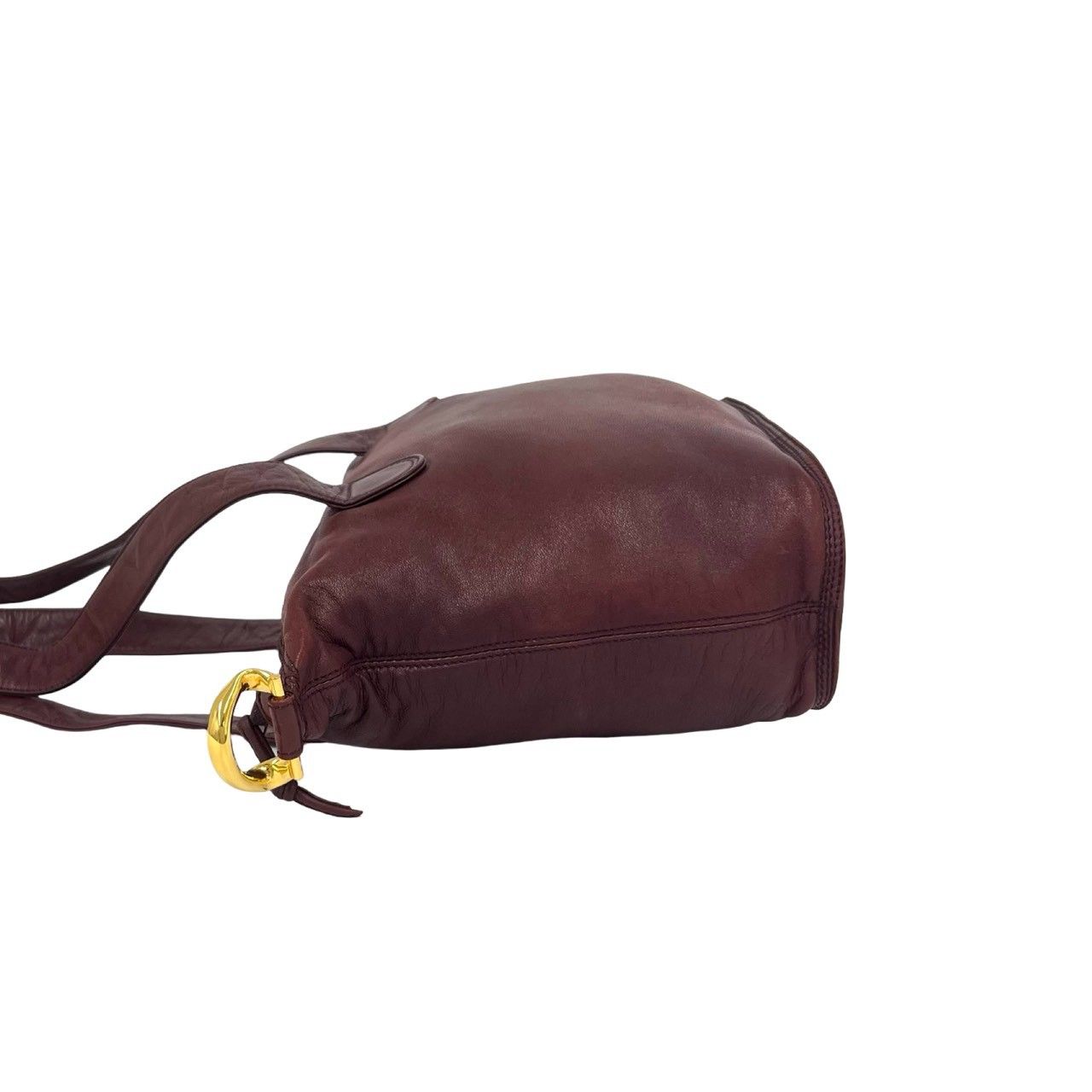 極 美品 希少品 LOEWE ロエベ ヴィンテージ アナグラム ロゴ ナッパ