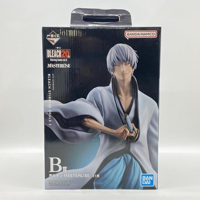 【中古】開封･接着跡ｱﾘ)Ｂ賞 市丸ギン MASTERLISE ｢一番くじ BLEACH Stirring Souls Vol.2｣[24]