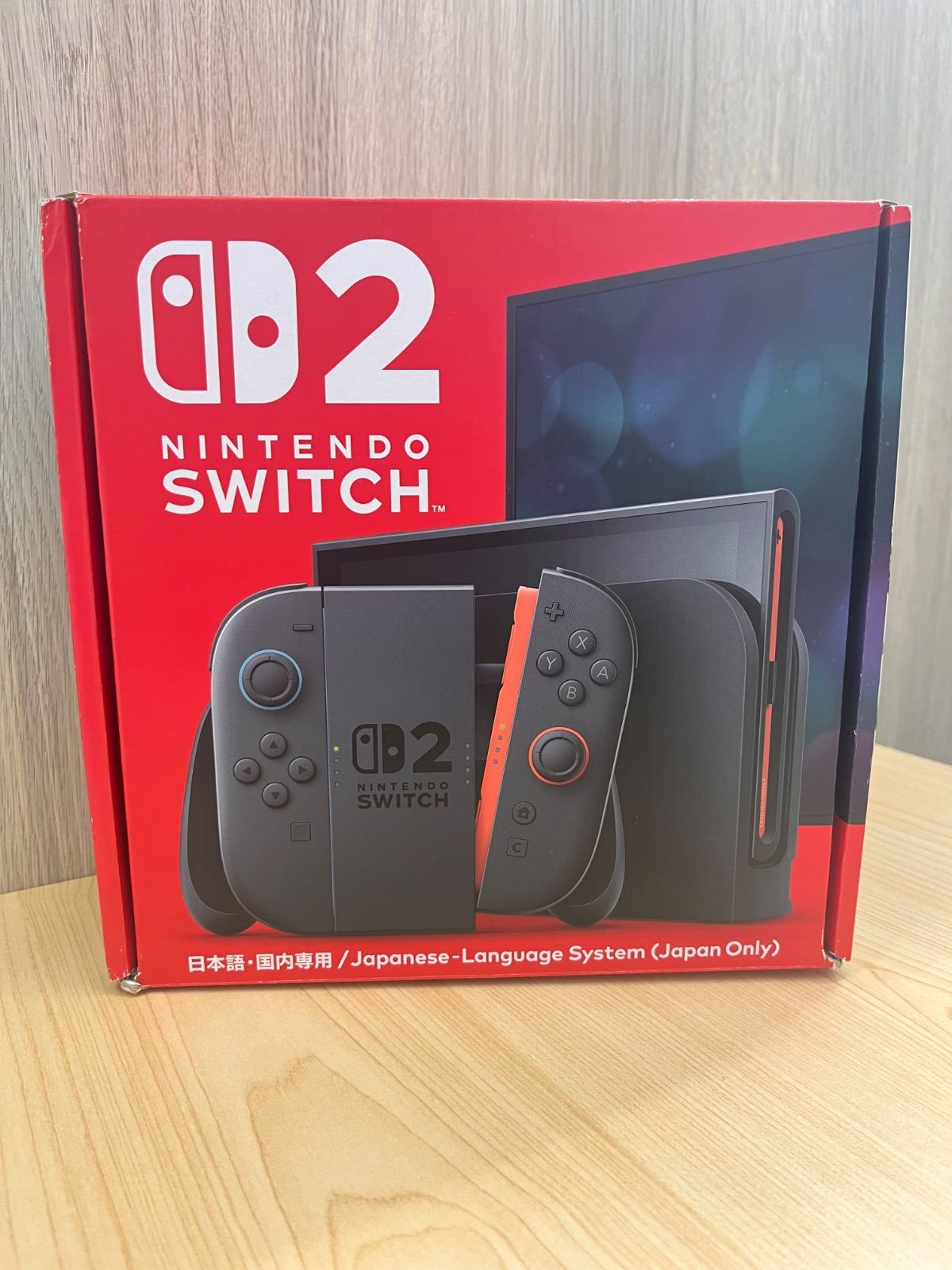 Cサイズ80【新品・未使用】任天堂　switch2 本体　スイッチ2 日本語・国内専用　C-25.0