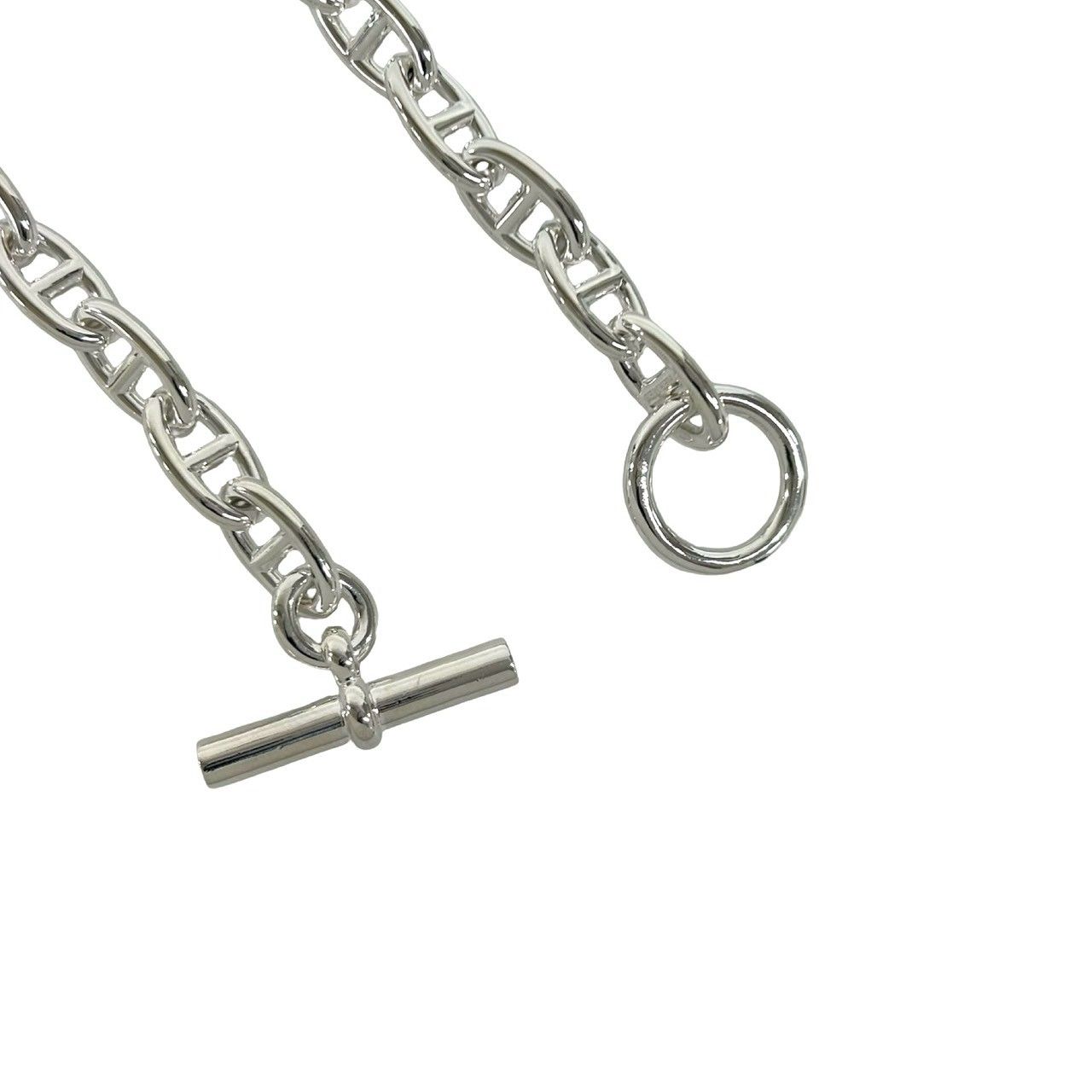 極 美品 HERMES エルメス シェーヌダンクル GM 29コマ ネックレス