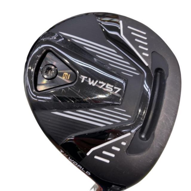 【中古】 本間ゴルフ TOUR WORLD TW757 5W フェアウェイウッド FW VIZARD FZ-5 (フレックスS) メンズ 男性用 右利き 右用 Cランク ゴルフクラブ