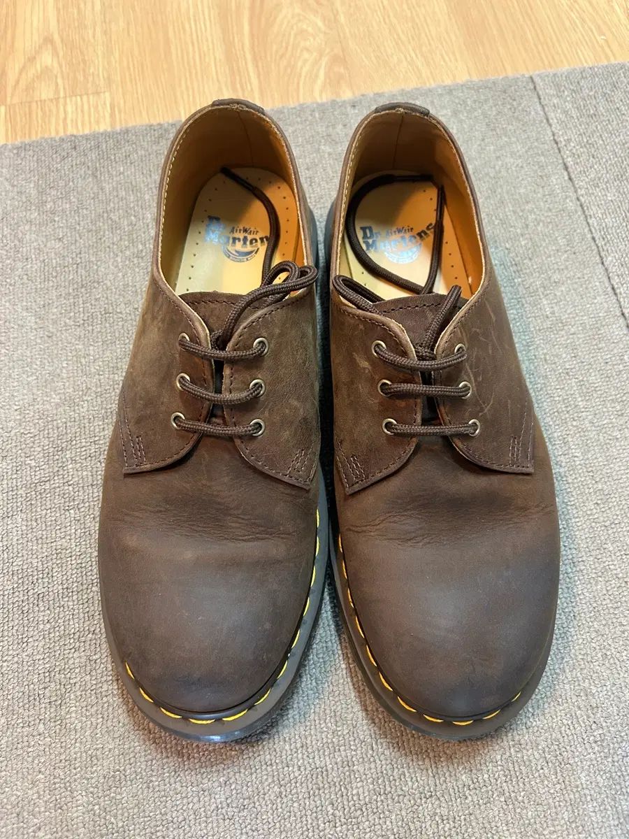 DR. MARTENS 1461 Hot Sauce Crazy Ver. レイ 麻 マーティン 270 uk8
