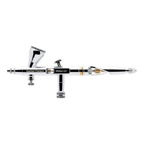 Gaahleri エアブラシ ダブルアクション Premium Series Mobius 02 (自定心挿入式ノズル構造) ノズル口径0.2mm模型 塗装 絵画送料無料 0b421cf3 14,137円