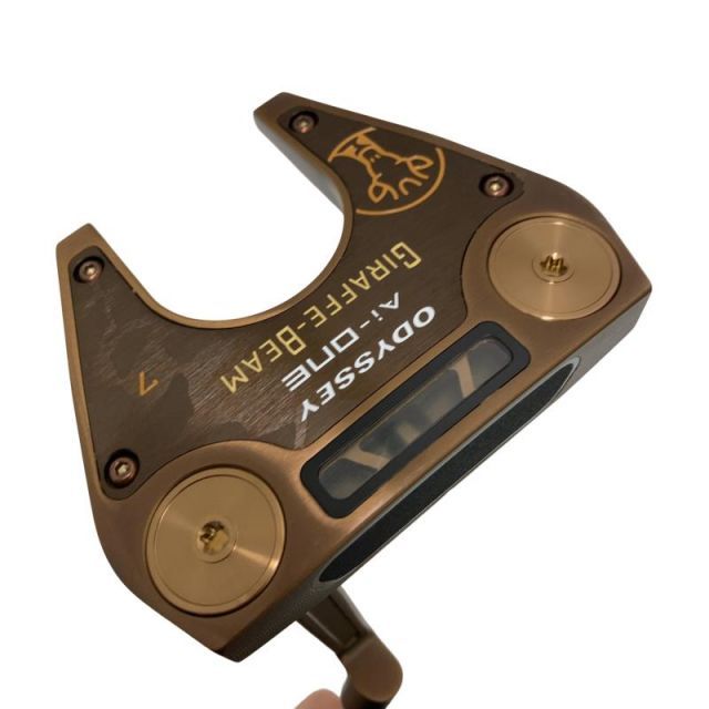 【中古】 オデッセイ Ai-ONE GIRAFFE-BEAM #7 34インチ パター PT STROKE LAB 90 スチール (フレックスその他) メンズ 男性用 右利き 右用 Bランク ゴルフクラブ