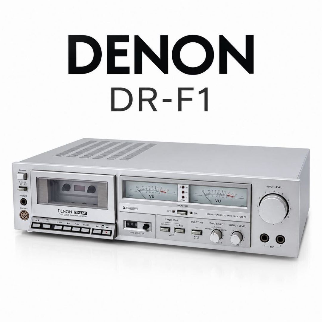DENON DR-F1 カセットデッキ デノン DENON DR-F1 ステレオカセットデッキ デノン カセットテープデッキ