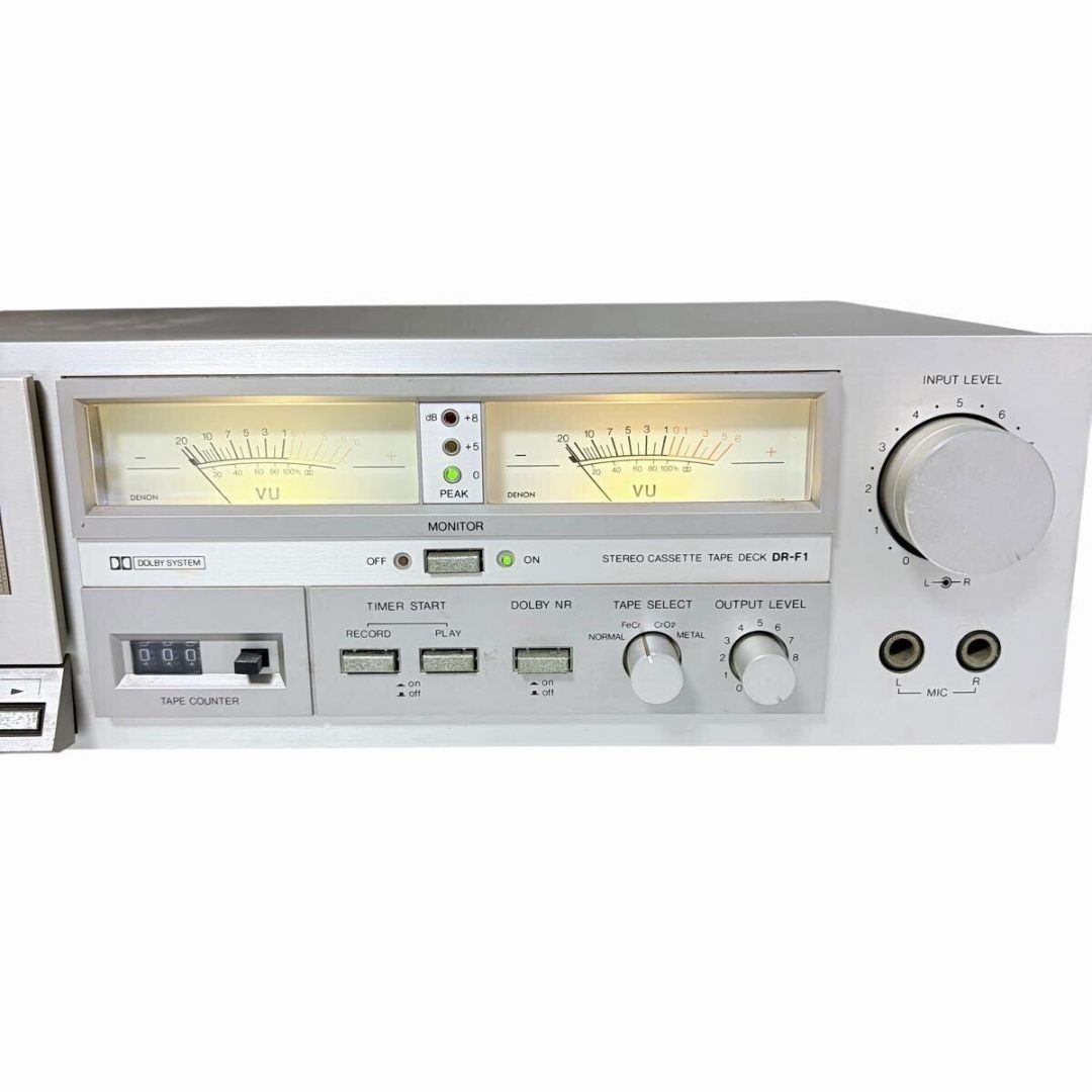 DENON DR-F1 カセットデッキ デノン DENON DR-F1 ステレオカセットデッキ デノン カセットテープデッキ