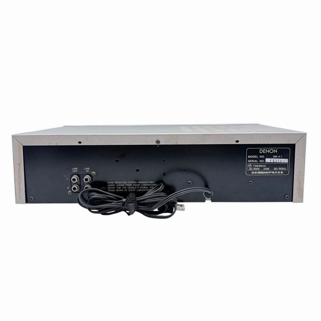 DENON DR-F1 ステレオカセットデッキ デノン カセットテープデッキ