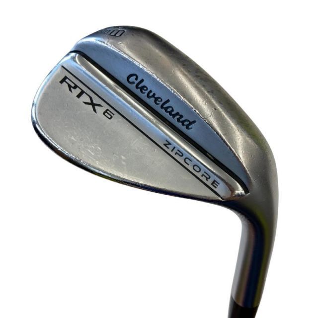 【中古】 クリーブランド Cleveland RTX-6 ZIPCORE ツアーサテン 58°/10° MID ウェッジ WG 純正特注シャフト (フレックスR) メンズ 男性用 右利き 右用 Dランク ゴルフクラブ