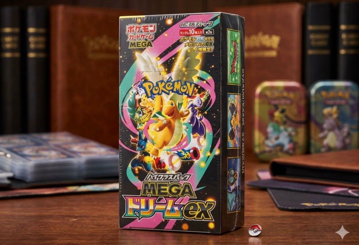ポケモン　未開封box ドリームex メガブレイブ　メガシンフォニアまとめ売り ポケモンカード メガドリームBOX シュリンク付き 未開封 新品 ポケカ