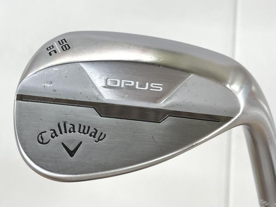 キャロウェイ　OPUS クロム　58度　NSプロ MODUS 3 TOUR 115　Sフレックス　ウェッジ　中古　ゴルフドゥ！岡山青江店【最短即日発送】 11,455円