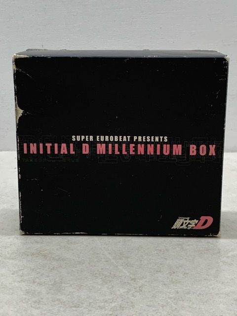 頭文字D ミレニアムボックス　CD BOX イニシャルD 頭文字D ミレニアム ボックス BOX 5枚組 1枚欠品【E4243
