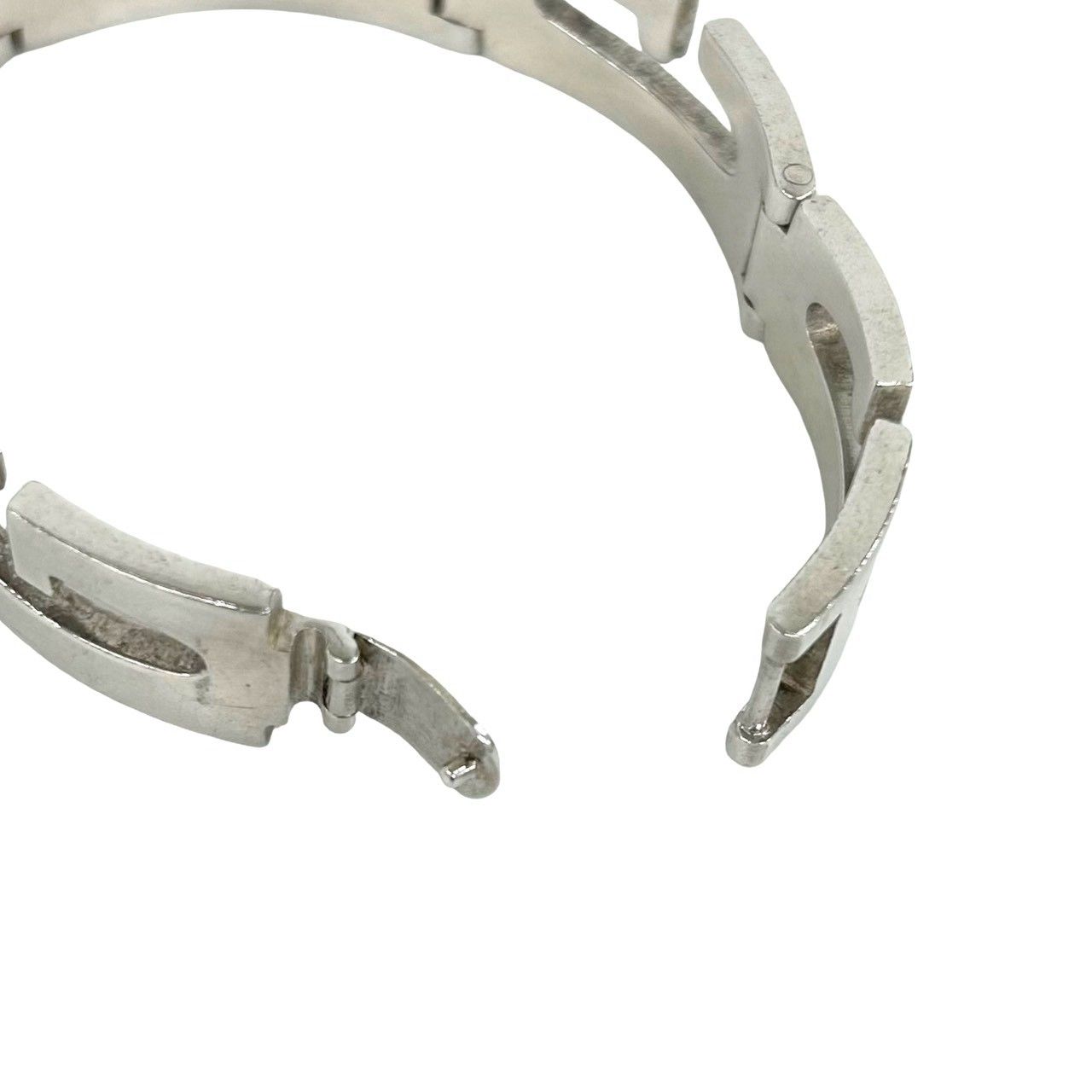 極 美品 箱付き GUCCI グッチ カットアウト G シルバー925