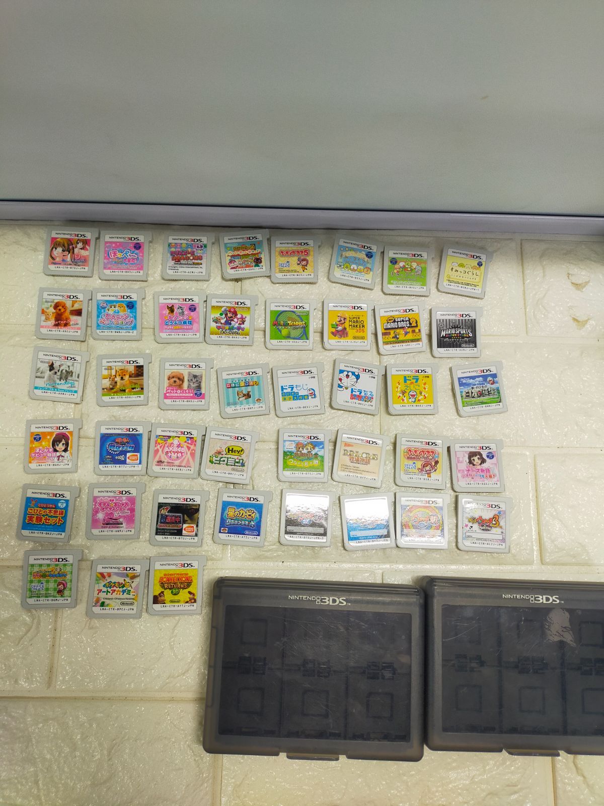 E047 ニンテンドー3DS ソフト 43枚 大量 まとめ売り 箱なし セット