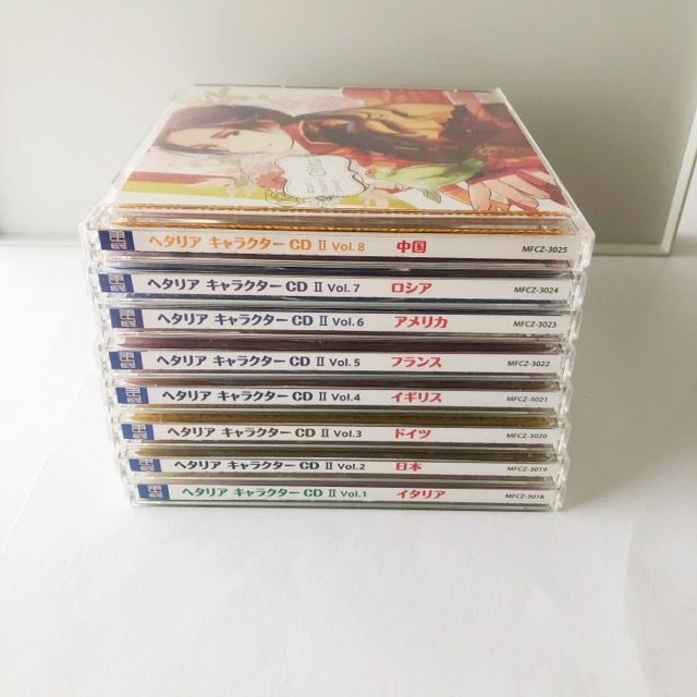 ヘタリア キャラクターCD2 1～8セット CD【I2160-007】034 - メルカリ