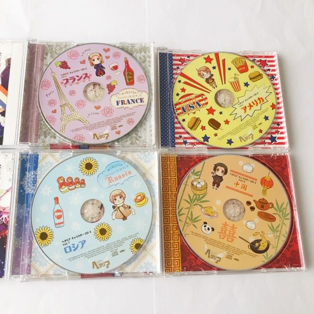 ヘタリア キャラクターCD2 1～8セット CD【I2160-007】034 - メルカリ