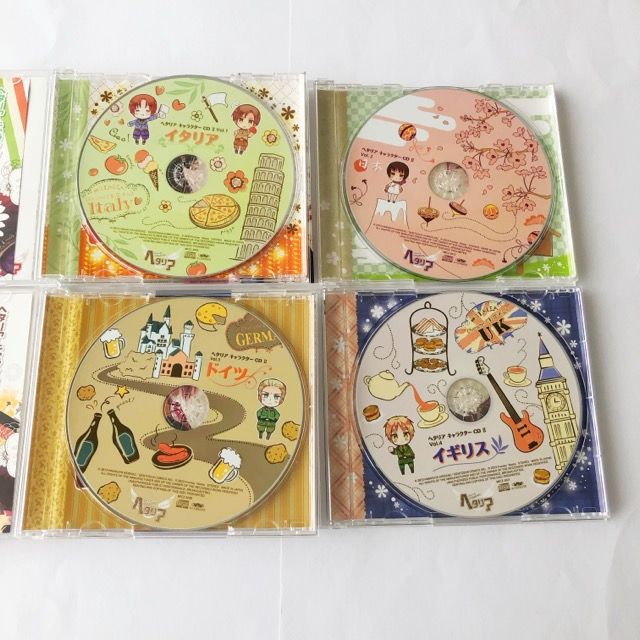 ヘタリア キャラクターCD2 1～8セット CD【I2160-007】034 - メルカリ