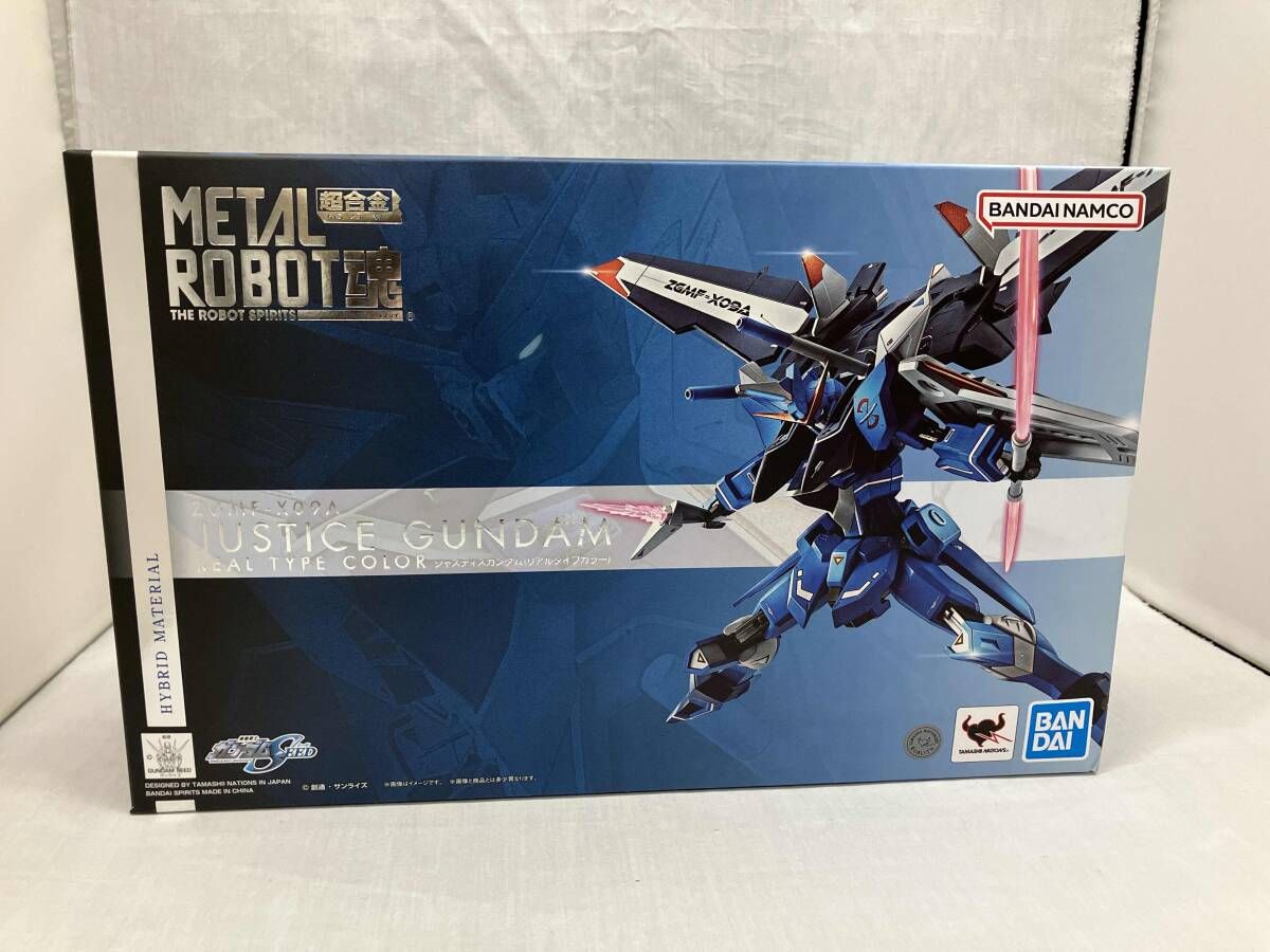 METAL ROBOT魂 <SIDE MS> ジャスティスガンダム(リアルタイプカラｰ) 魂ストアイベント開催記念 機動戦士ガンダムSEED