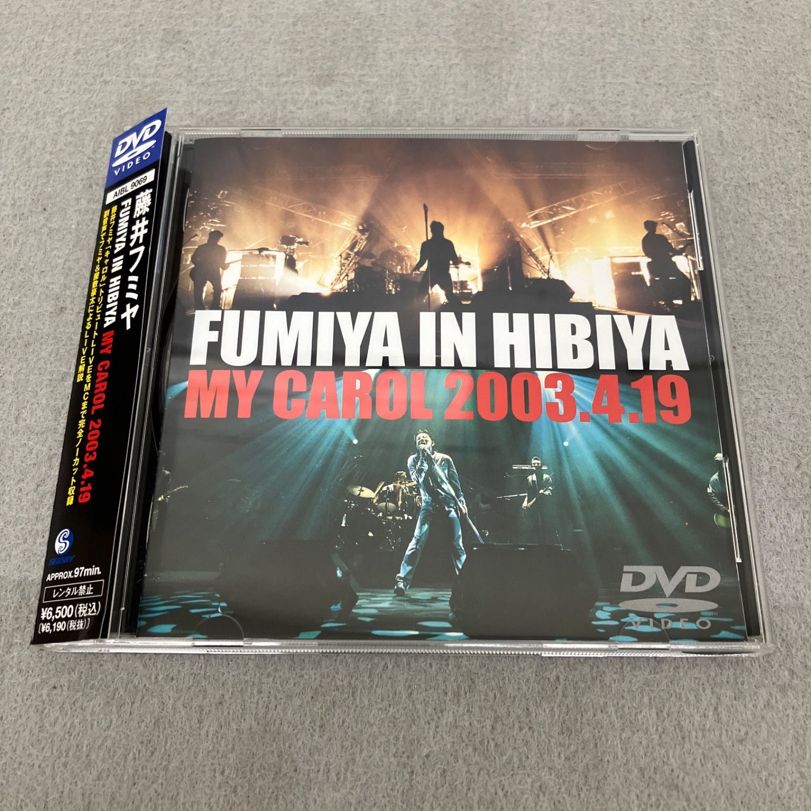 FUMIYA IN HIBIYA MY CAROL 2003.4.19/藤井フミヤ DVD