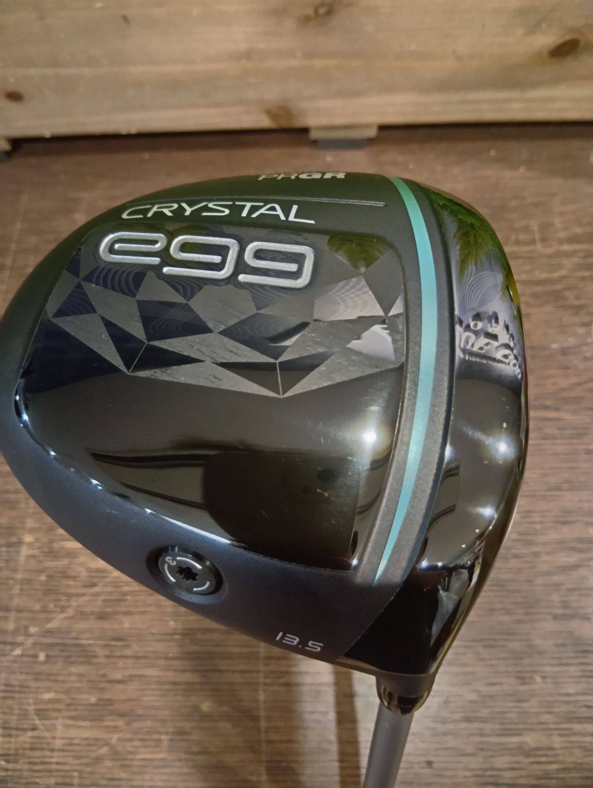 Dr【中古買取品】大崎店　PRGR　プロギア　CRYSTAL egg ドライバー(Ladies'）13.5度/L（大崎店）No.490