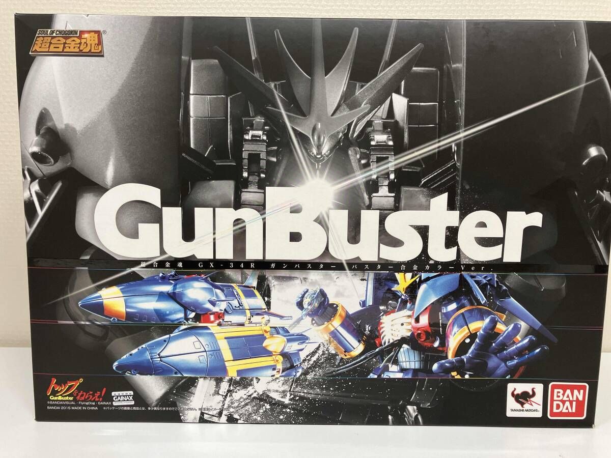 超合金魂 GX-34R ガンバスター バスター合金カラーVer. トップをねらえ!