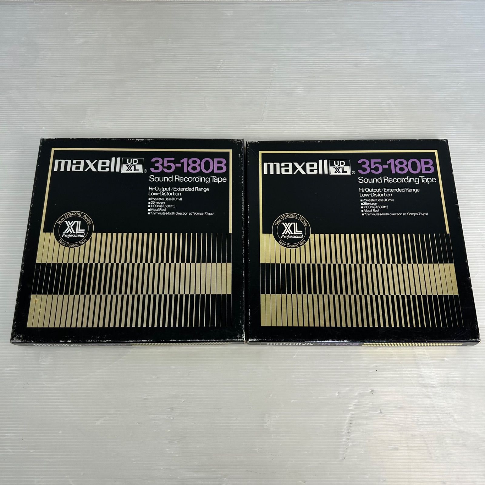 ☆maxell マクセル ☆35-180B UDXL メタルリール オープルリールテープ