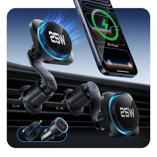 ESR OmniLock Qi2.2認証 車載ホルダー magsafe 25W Qi2 充電器 車載 CryoBoost冷却 iOS26バージョン以降送料無料 2077d009 9,255円