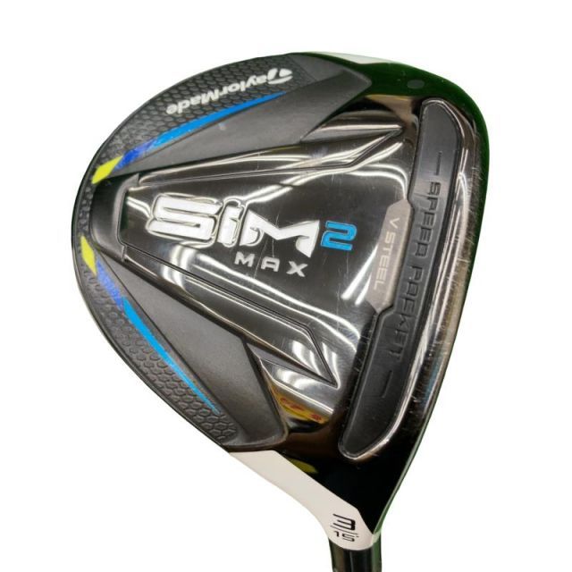 【中古】 テーラーメイド SIM2 MAX 3W フェアウェイウッド FW Diamana TB 60 (フレックスS) メンズ 男性用 右利き 右用 Cランク ゴルフクラブ