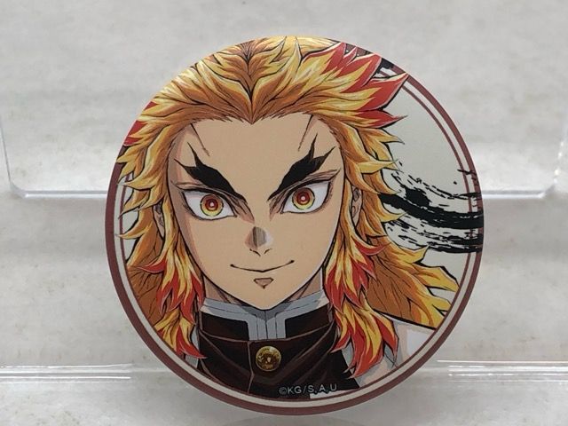 鬼滅の刃 煉獄杏寿郎 ランダムマット缶バッジ 柱展 そして無限城へ