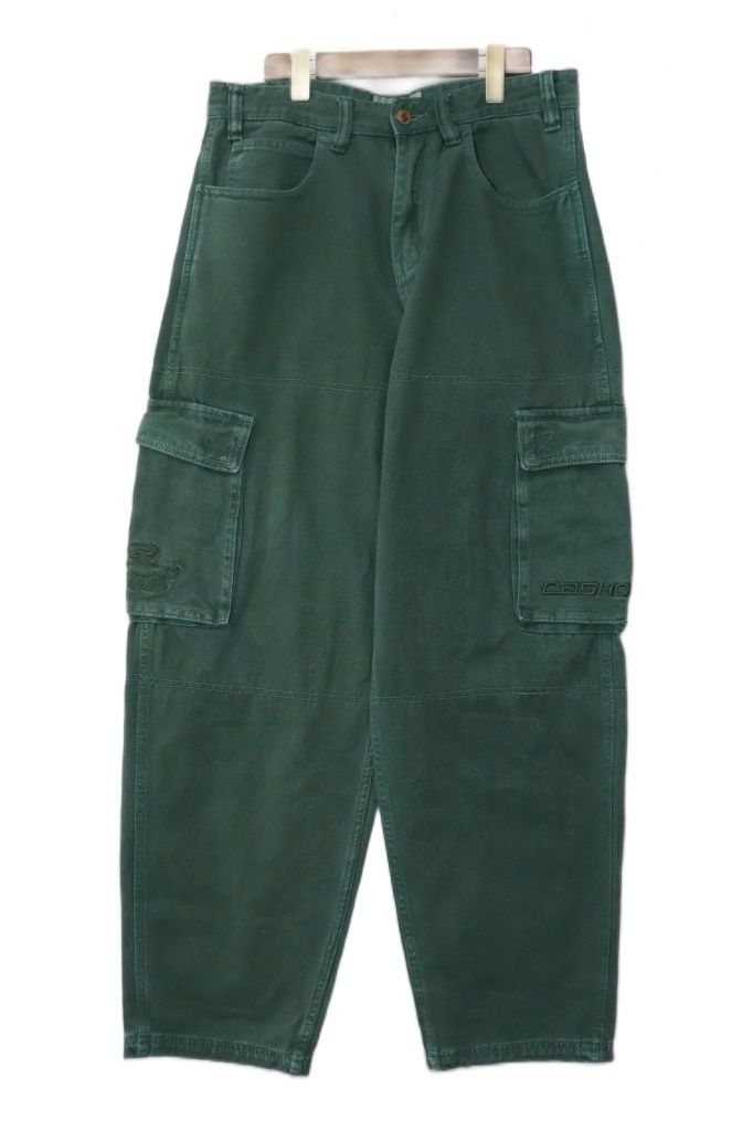 キャッシュ オンリー CASH ONLY GREEN サイズ 30 デニム カーゴ パンツ グリーン 【ブランド古着ベクトル】【中古】●260907
