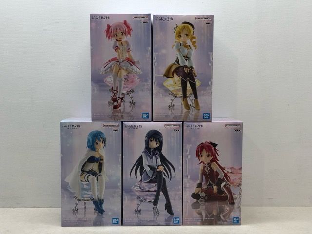 劇場版 魔法少女まとか☆マギカ 新編 叛逆の物語 フィギュア 5種セット まとめ売り 内袋未開封品 【P6417-008】079