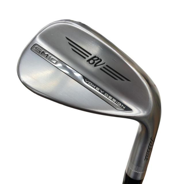 【中古】 タイトリスト VOKEY SPIN MILLED SM10 ツアークロム 46°/10°F ウェッジ WG BV 105 (フレックスその他) メンズ 男性用 右利き 右用 Cランク ゴルフクラブ