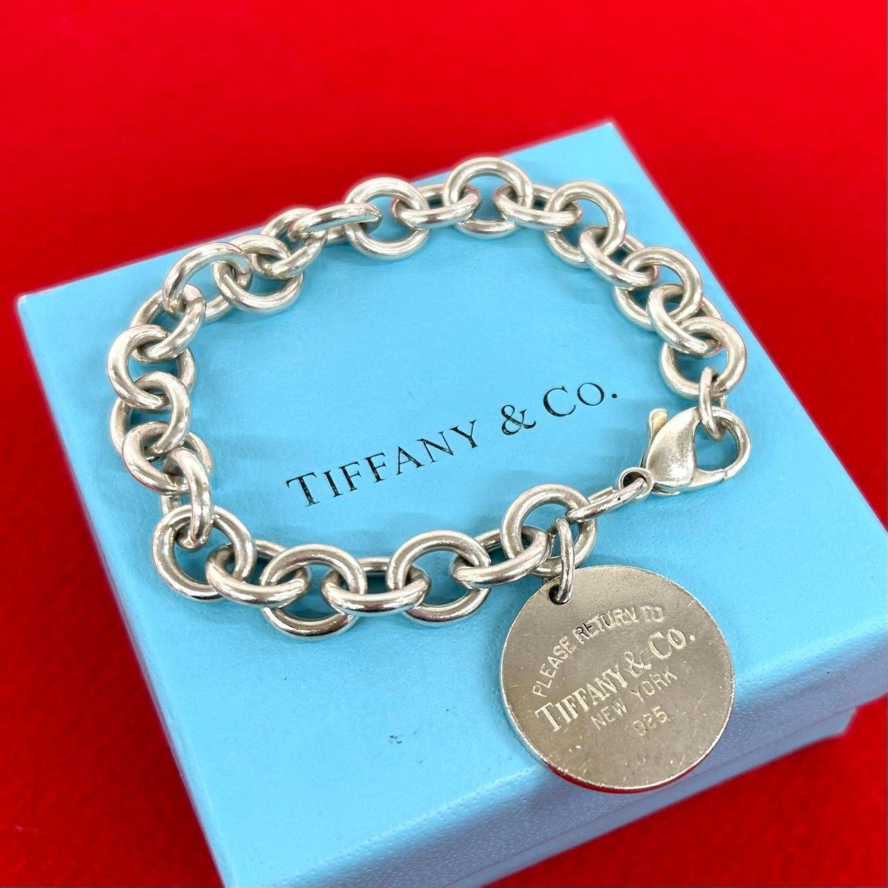 極 美品 TIFFANY&Co. ティファニー ヴィンテージ リターントゥ