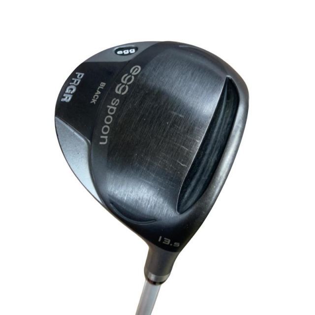 【中古】 プロギア egg spoon BLACK 13.5° フェアウェイウッド FW 純正特注シャフト (フレックスS) メンズ 男性用 右利き 右用 Cランク ゴルフクラブ