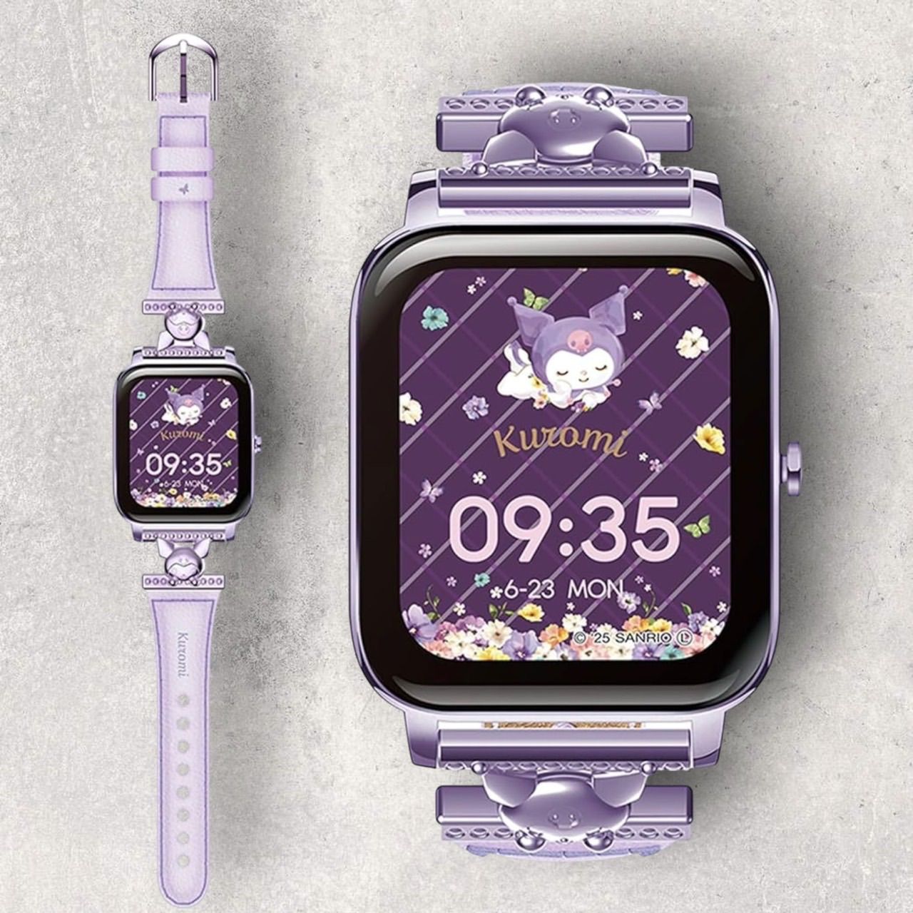 GREEN HOUSE Sanrio クロミ スマートウォッチ パープル 新品 - メルカリ