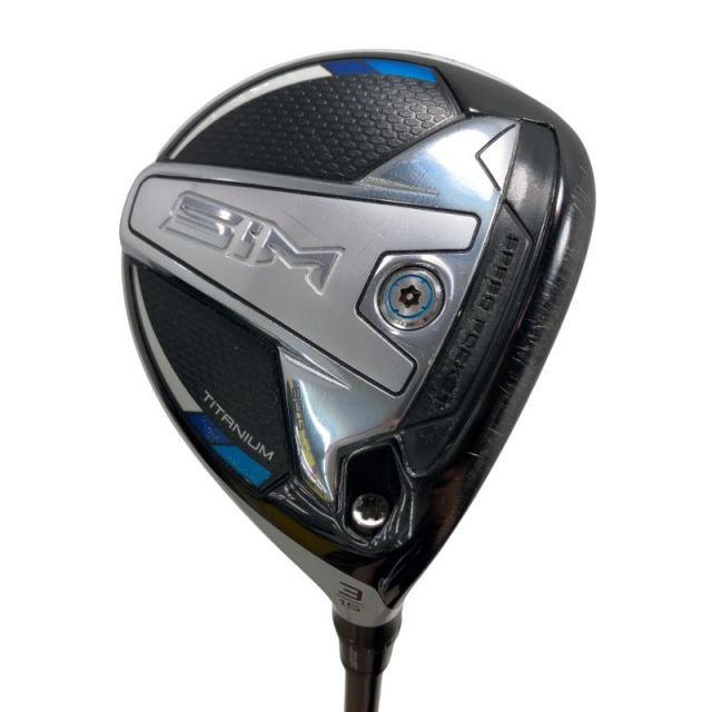 【中古】 テーラーメイド SIM 3W フェアウェイウッド FW TENSEI SILVER TM50(FW) (フレックスS) メンズ 男性用 右利き 右用 Cランク ゴルフクラブ