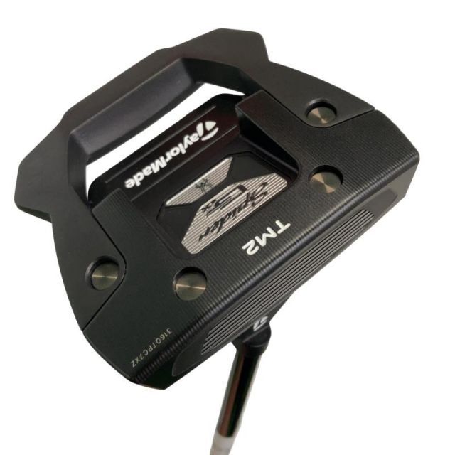 【中古】 テーラーメイド Spider GTx TRUSS BLACK TM2 33インチ パター PT スチール (フレックスその他) メンズ 男性用 右利き 右用 Bランク ゴルフクラブ