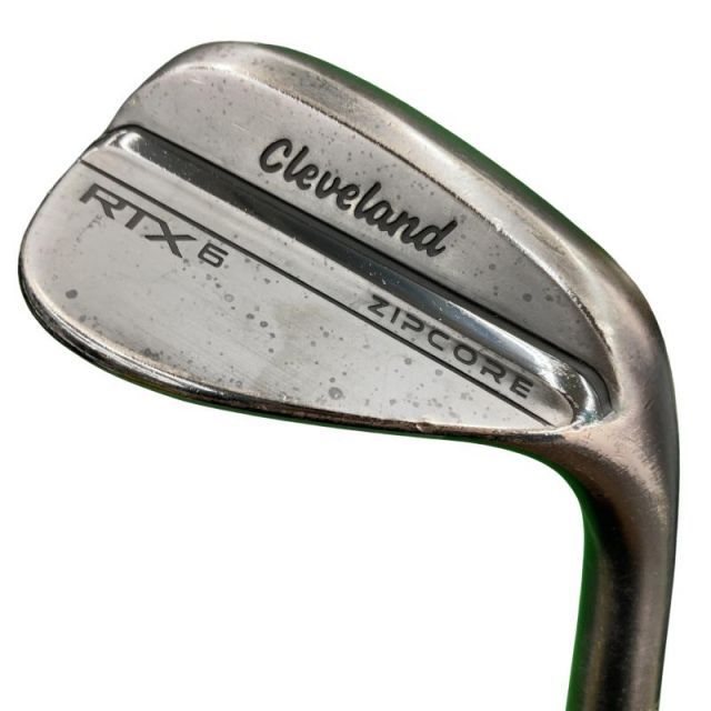 【中古】 クリーブランド Cleveland RTX-6 ZIPCORE ブラックサテン 52°/10° MID ウェッジ WG Dynamic Gold (フレックスS) メンズ 男性用 右利き 右用 Cランク ゴルフクラブ