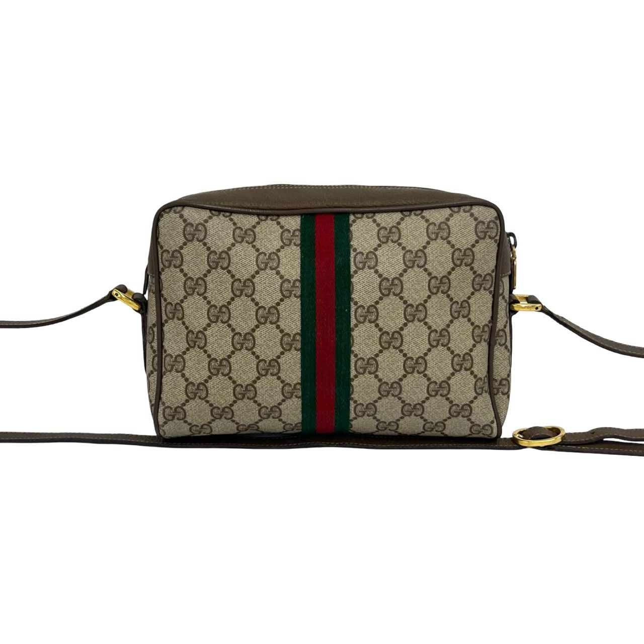 極 美品 GUCCI グッチ オールドグッチ ヴィンテージ シェリーライン GG