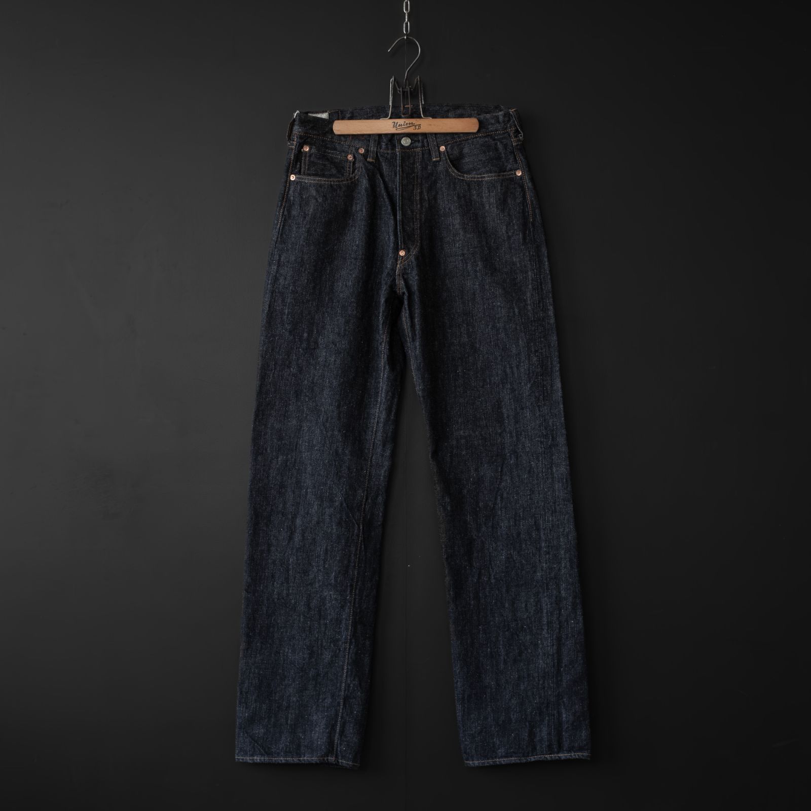 -新品- 【FOB FACTORY】 DENIM WEST OVERALLS (one wash) F137 | エフオービーファクトリー デニム ウエスト オーバーオール Gパン 日本製 国産 F137