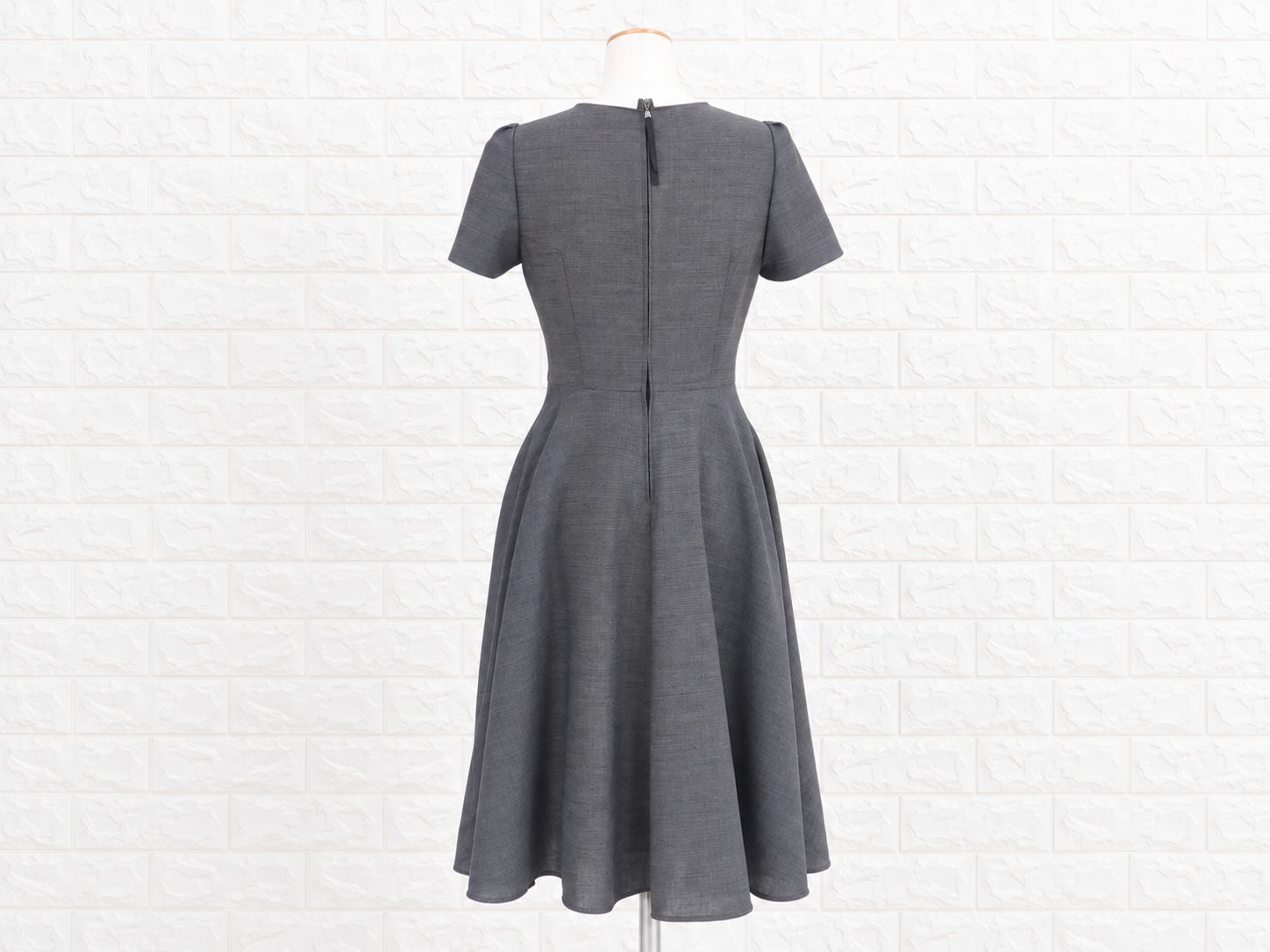 FOXEY BOUTIQUE 未使用に近い 2WAY ベルフレア 襟付 ドレス ワンピース