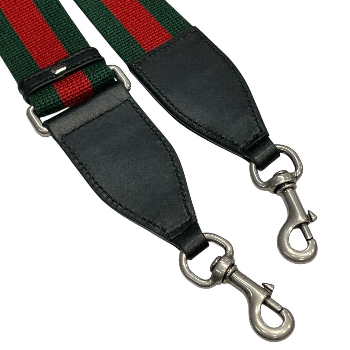 グッチ GUCCI シェリーライン ストラップ 約90cm キャンバス レザー