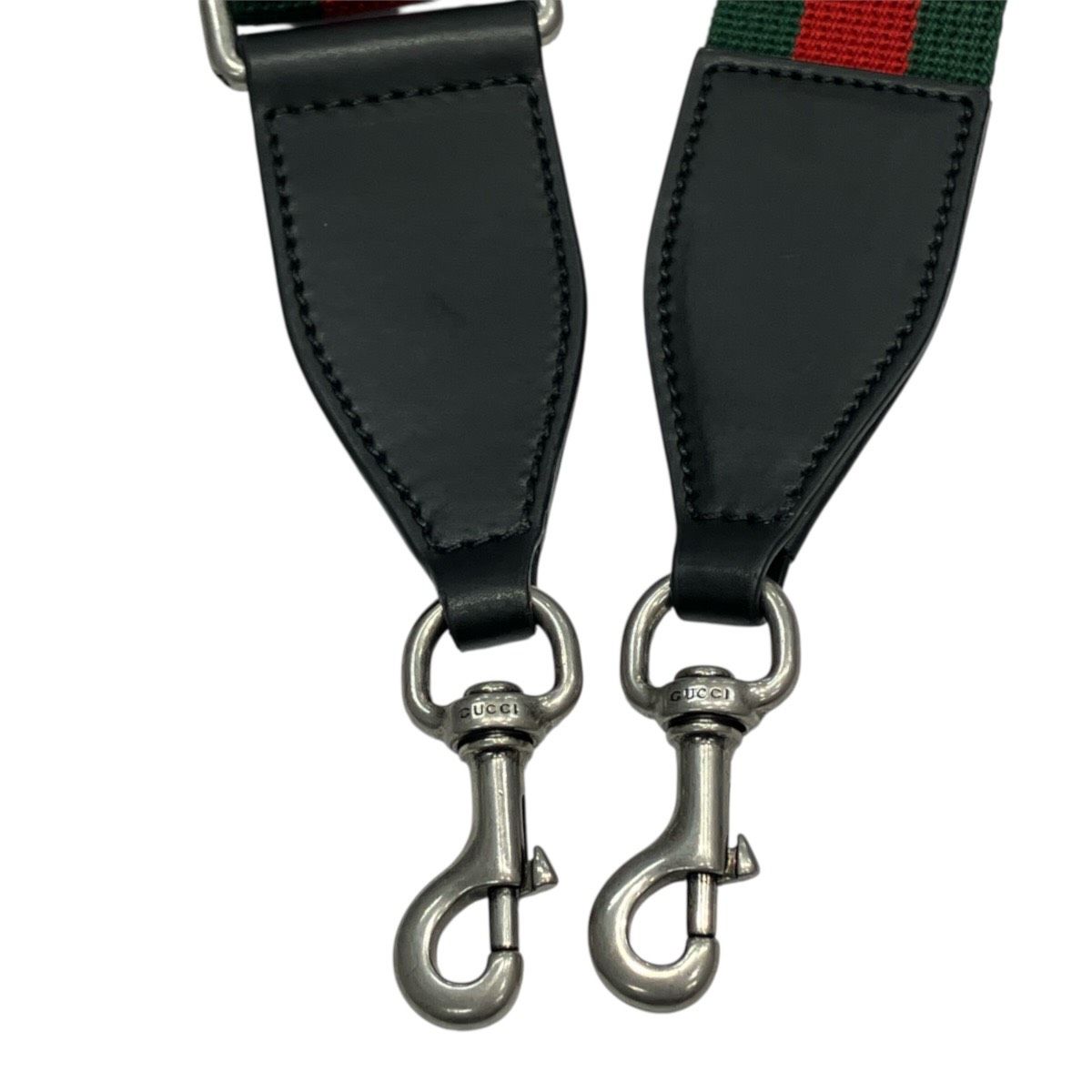 グッチ GUCCI シェリーライン ストラップ 約90cm キャンバス レザー