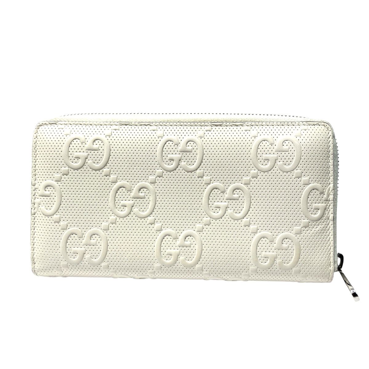 グッチ GUCCI ラウンドファスナー GGエンボス 長財布 レザー 625558