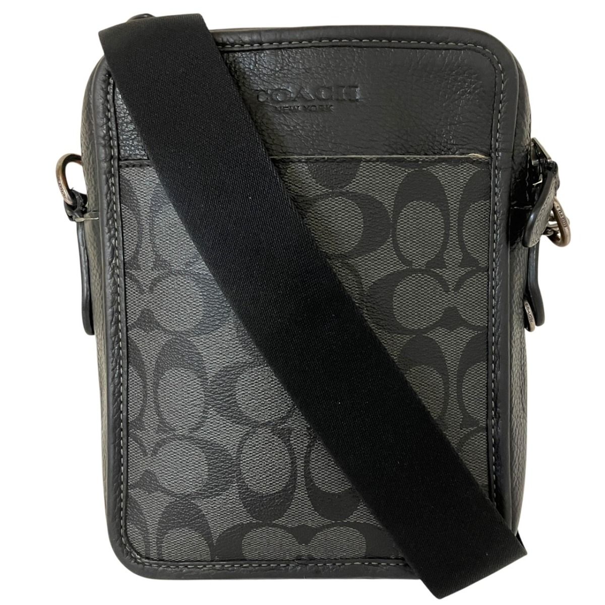 コーチ COACH サリバン シグネチャー ショルダーバッグ PVC レザー
