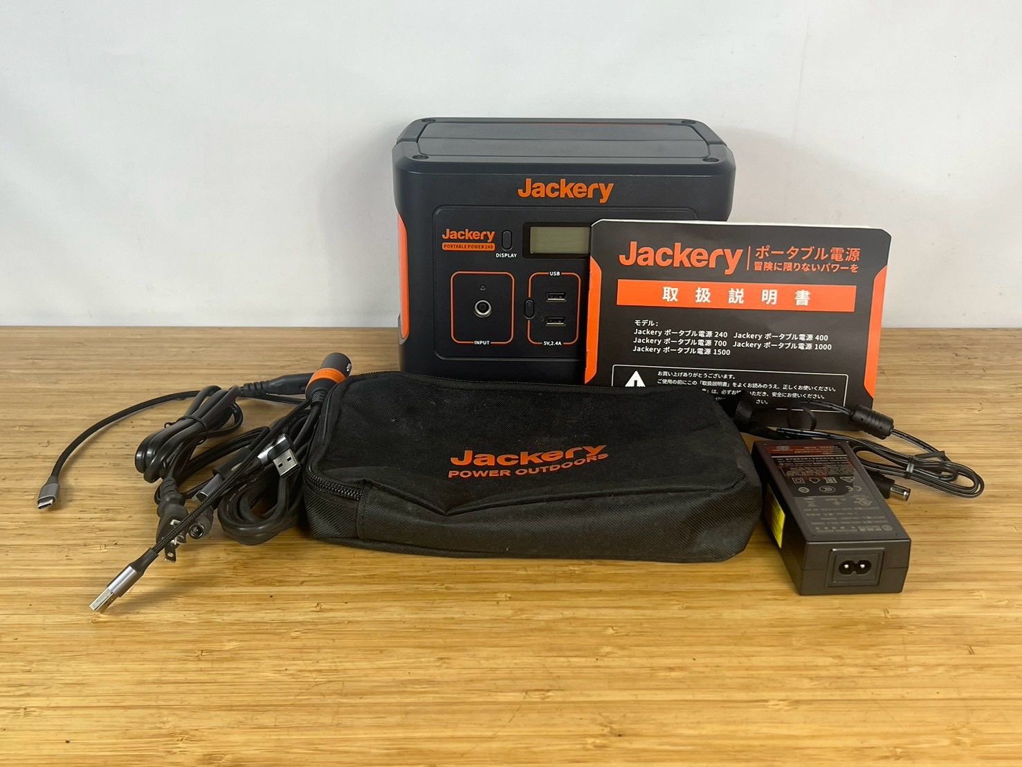 【埼玉発】Jackery ポータブル電源 240 付属品あり 17,750円