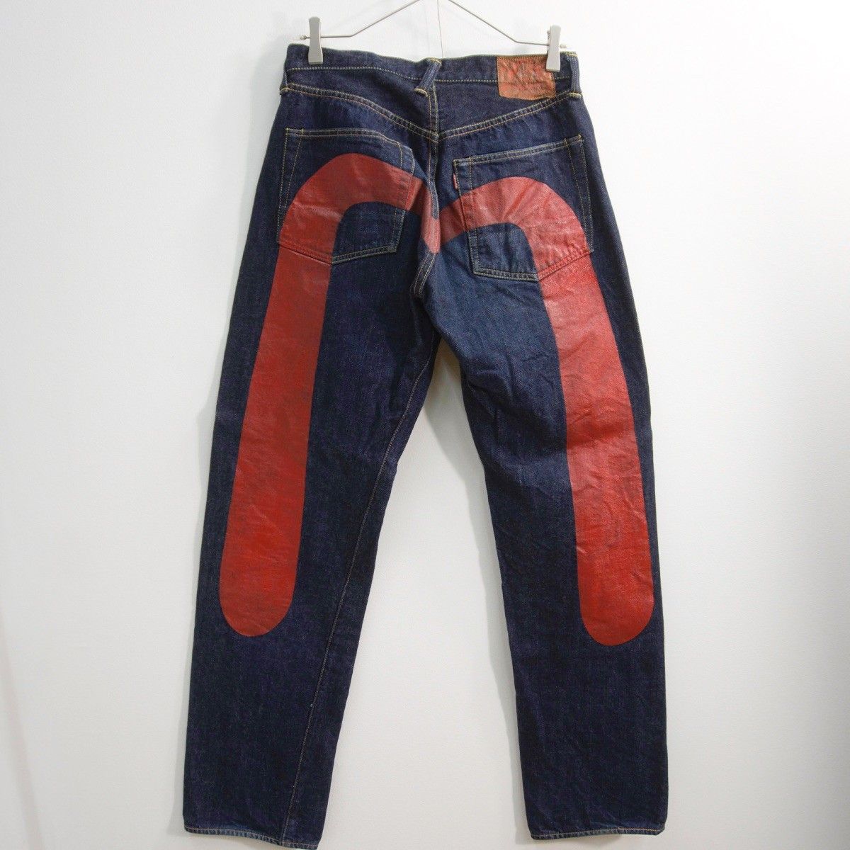 8*2様 超美品　エビスジーンズ　34/35 lot2000 No1 美品/濃紺】EVISU 【LOT.2000 デニムパンツ】34×35 カモメ エビス